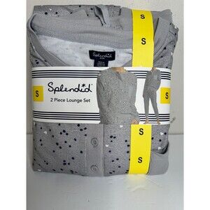 Splendid 2 Piece Lounge Set size Small Grey